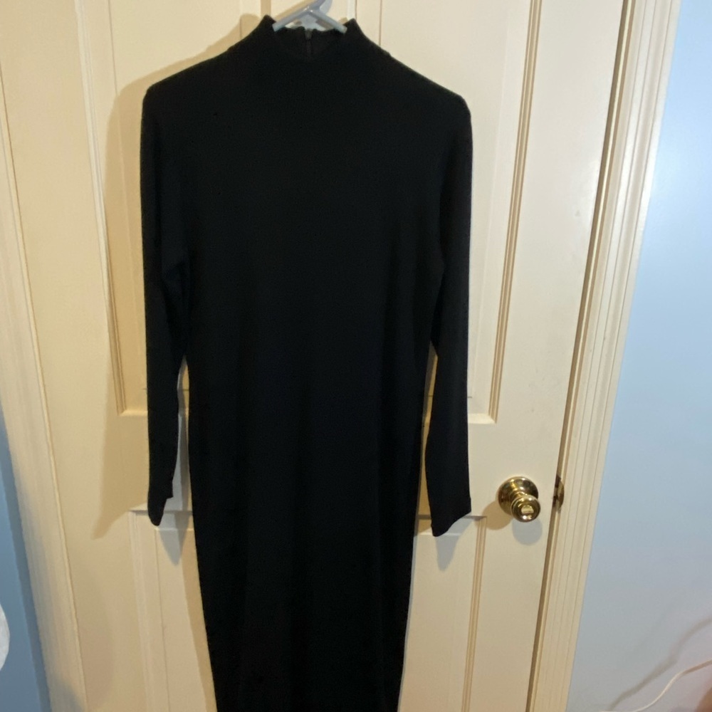 Vintage Maggie London Wool Blend Sweater Dress SIZE SMALL